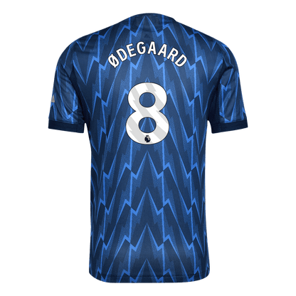 ØDEGAARD #8 Arsenal Away Match Jersey Player Version 2025/26
