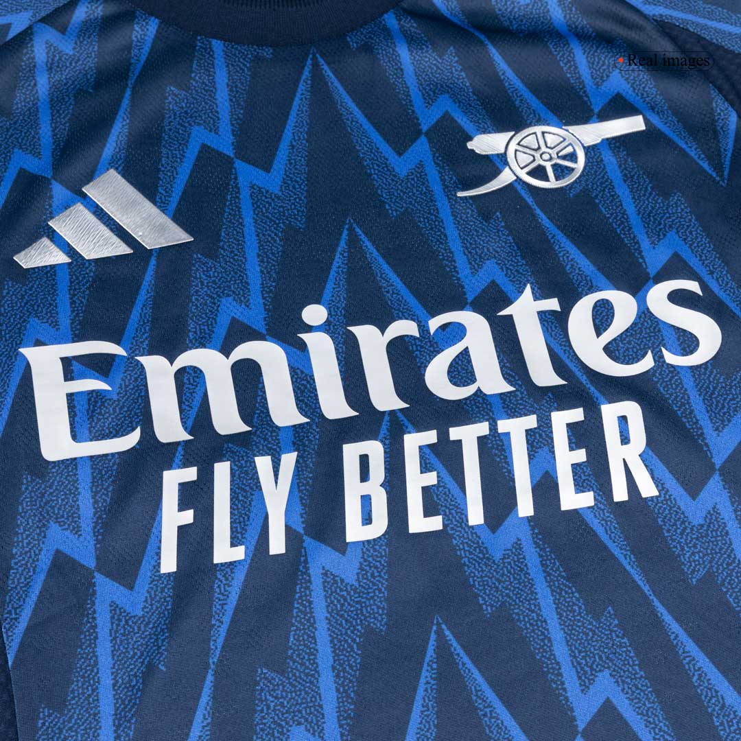 RICE #41 Arsenal Away Match Jersey Player Version 2025/26