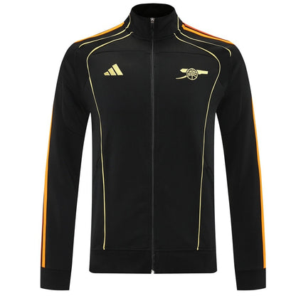 Arsenal Training Tracksuit Kit(Jacket+Pants) Black 2025/26