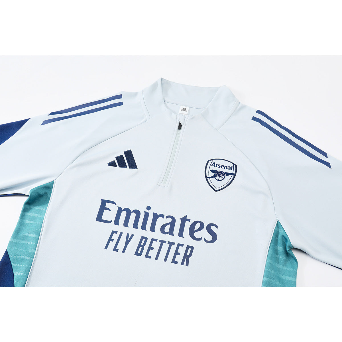 Kids Arsenal 1/4 Zipper Sweat Kit(Top+Pants) Gray 2025/26