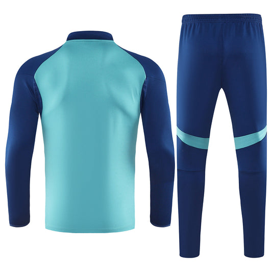 Kids Arsenal 1/4 Zipper Sweat Kit(Top+Pants) Green 2025/26