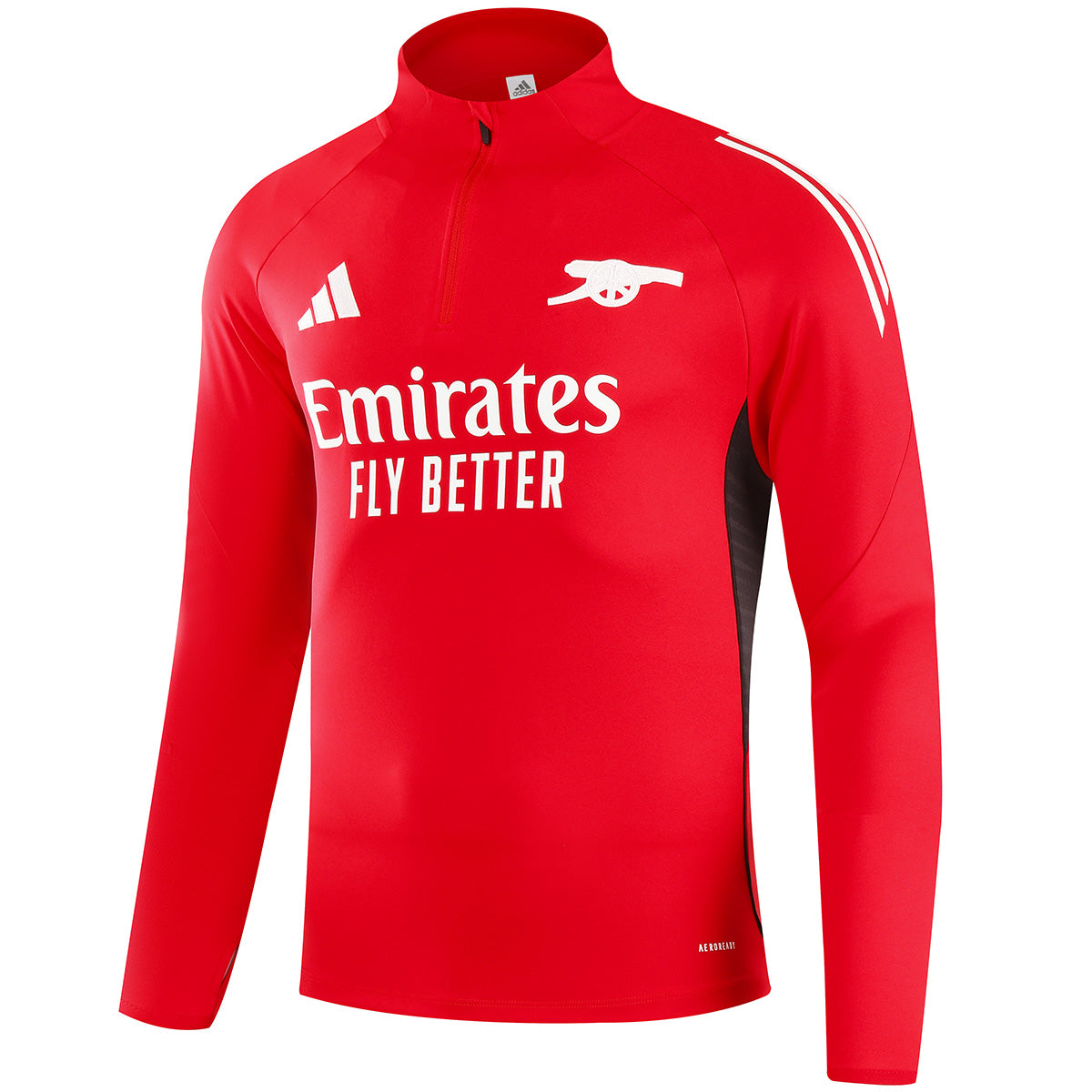 Kids Arsenal 1/4 Zipper Sweat Kit(Top+Pants) Red 2025/26