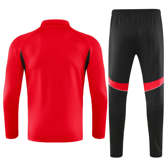 Arsenal 1/4 Zipper Sweat Kit(Top+Pants) Red 2025/26