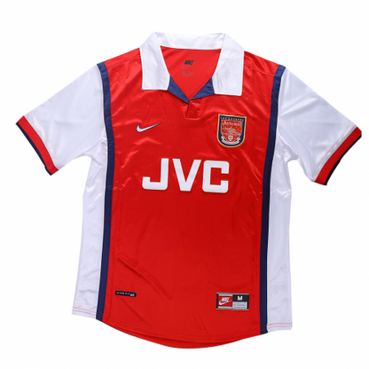 Vieira #4 Retro Arsenal Home Jersey 1998/99
