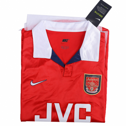Vieira #4 Retro Arsenal Home Jersey 1998/99