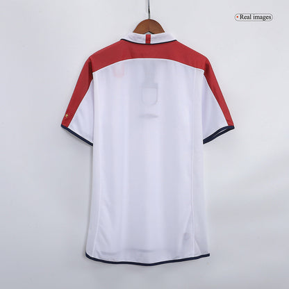 Beckham #7 Retro England Home Jersey Euro Cup 2004