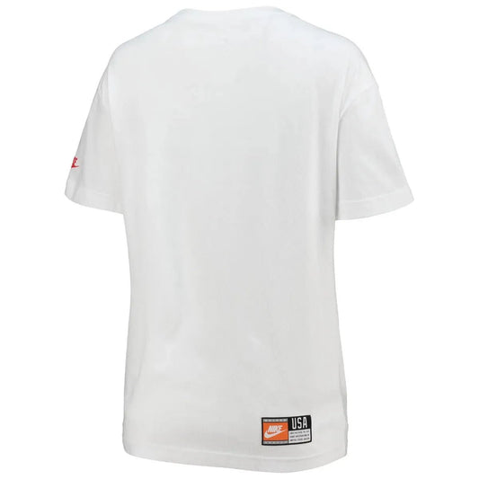2021-22 USA Women States Voice Tee - White