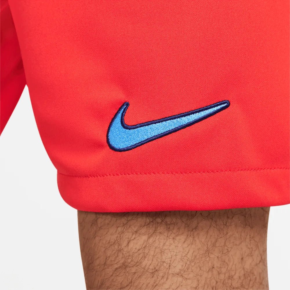 2022-23 England Away Stadium Soccer Short Red-Blue Void