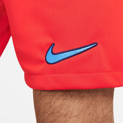 2022-23 England Away Stadium Soccer Short Red-Blue Void
