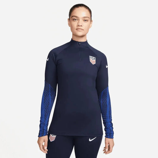 2022-23 USA Women's Strike Drill Top - Navy