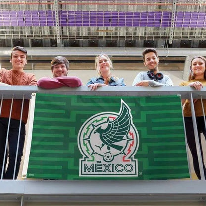 Mexico Soccer Deluxe Flag 3x5
