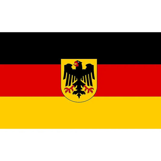 3x5 Country Flag - Germany with Eagle