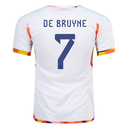 2022-23 Belgium Youth Away Soccer Jersey