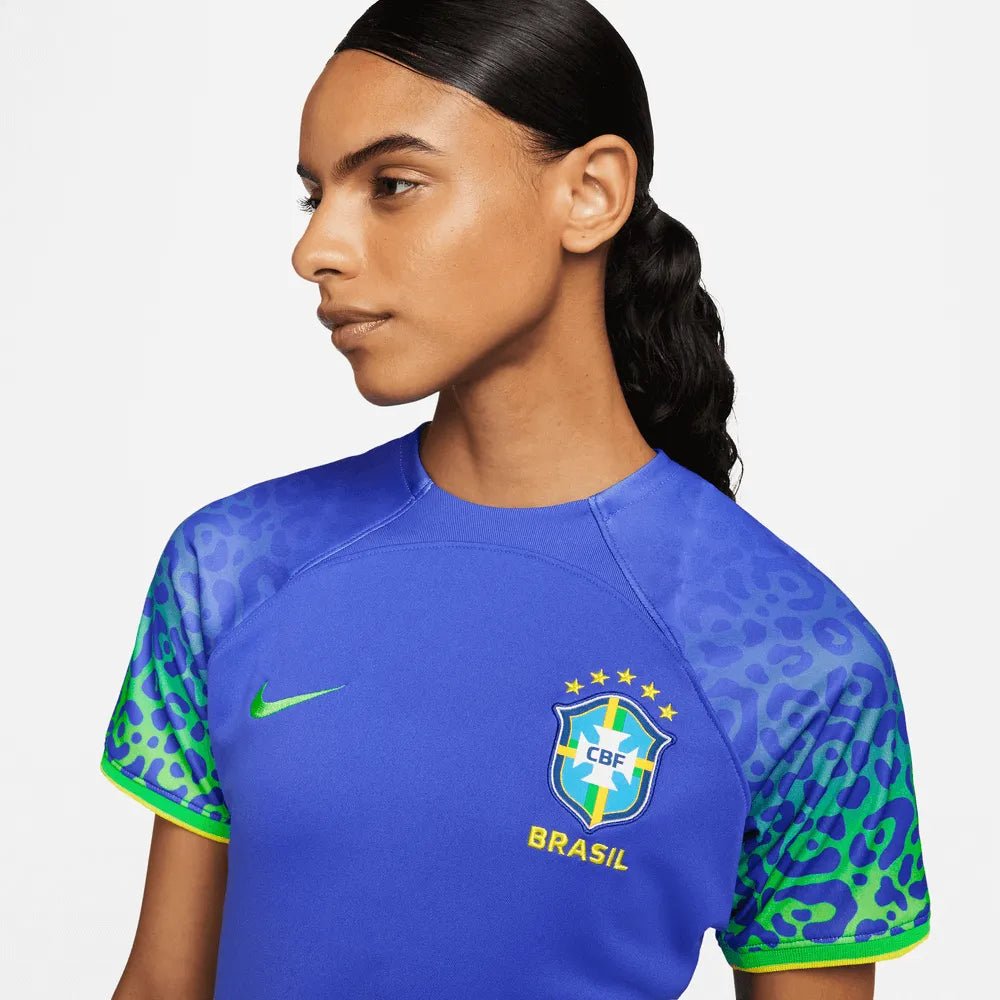 2022-23 Brazil Women's Away Soccer Jersey