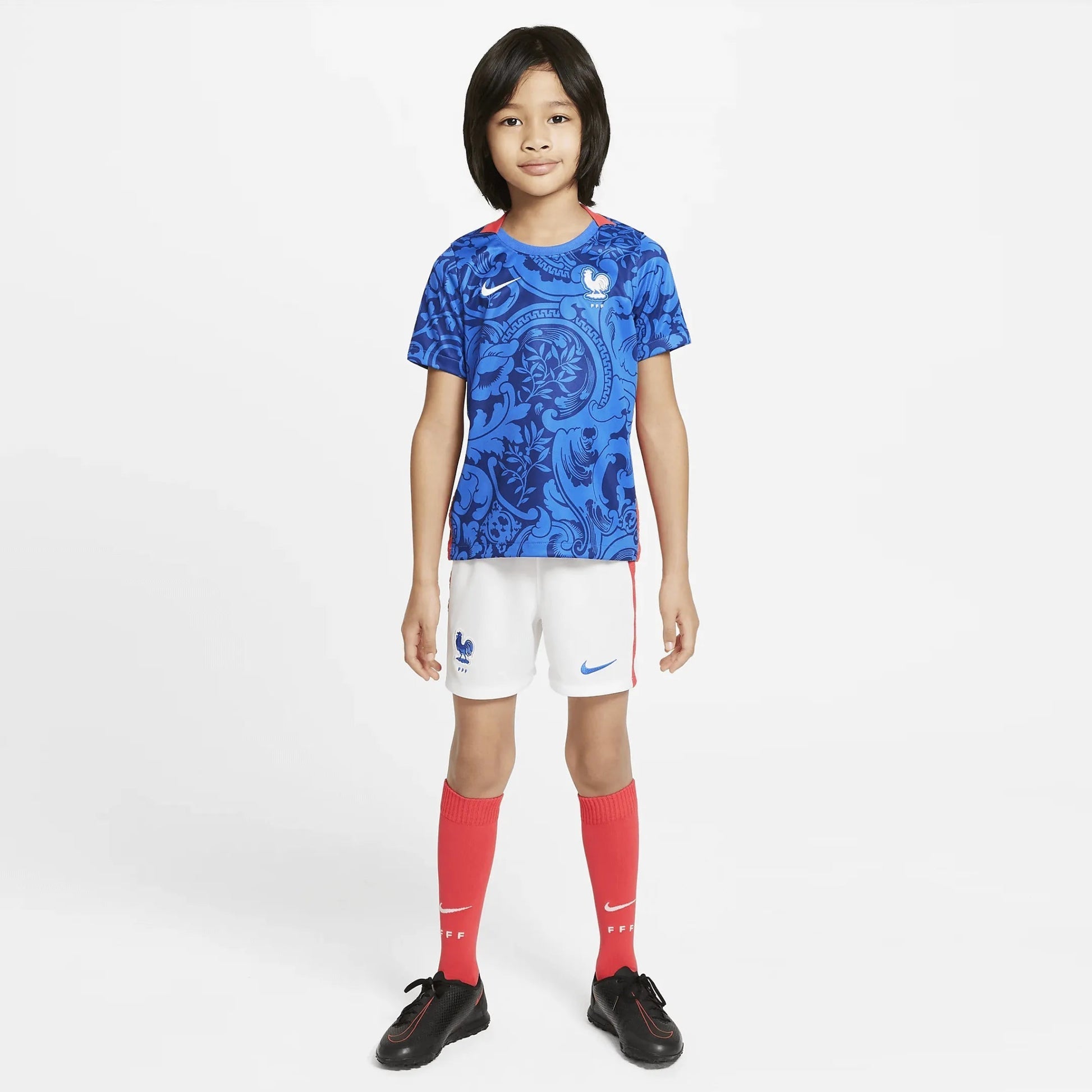 2022 France Kids' Mini Kit - Blue-White
