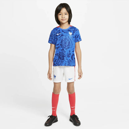 2022 France Kids' Mini Kit - Blue-White
