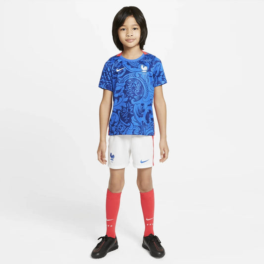 2022 France Kids' Mini Kit - Blue-White