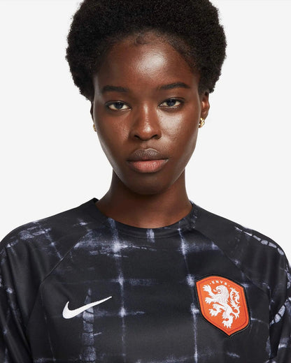 2022-23 Netherlands Womens DF Pre-Match - Black