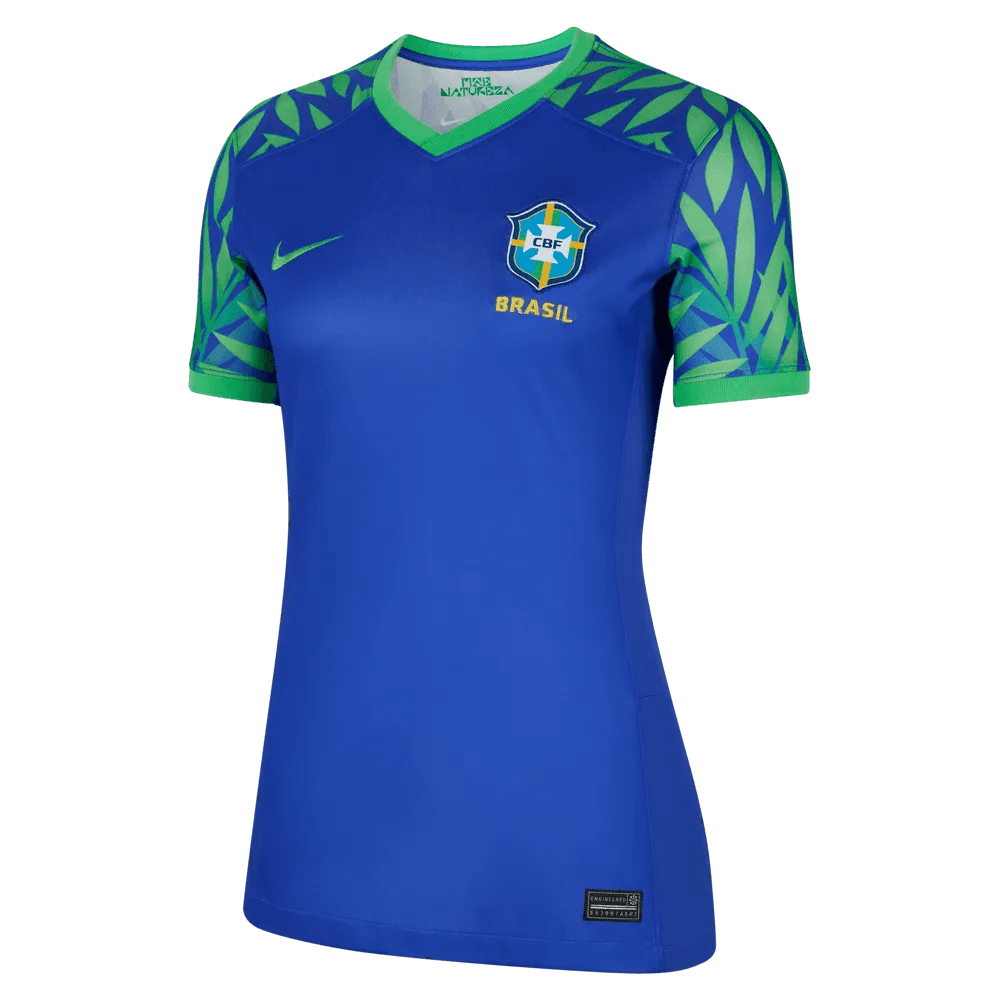 2023-24 Brazil Women's Stadium Away Soccer Jersey