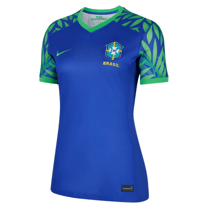 2023-24 Brazil Women's Stadium Away Soccer Jersey