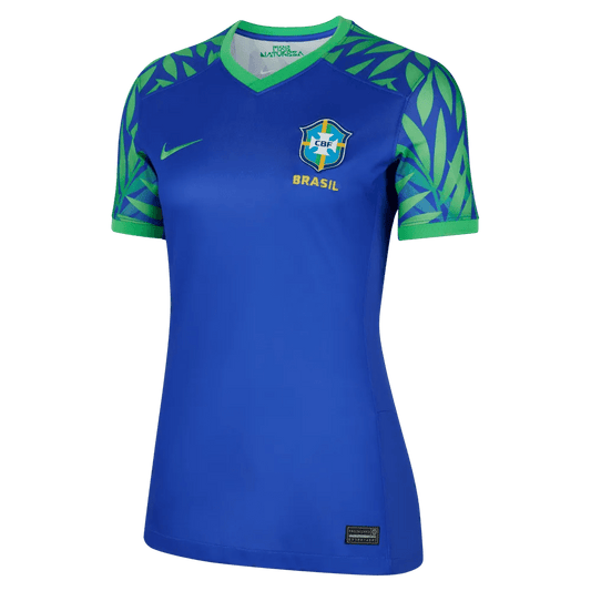 2023-24 Brazil Women's Stadium Away Soccer Jersey