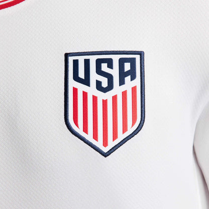 2024-25 USA Men's Stadium Home Long-Sleeve Soccer Jersey