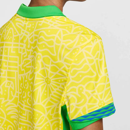 2024-25 Brazil Women's Stadium Home Soccer Jersey