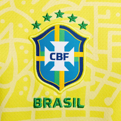 2024-25 Brazil Women's Stadium Home Soccer Jersey