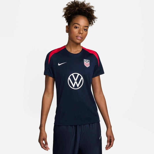 2024-25 USA Women Dri-Fit Short-Sleeve Knit Top