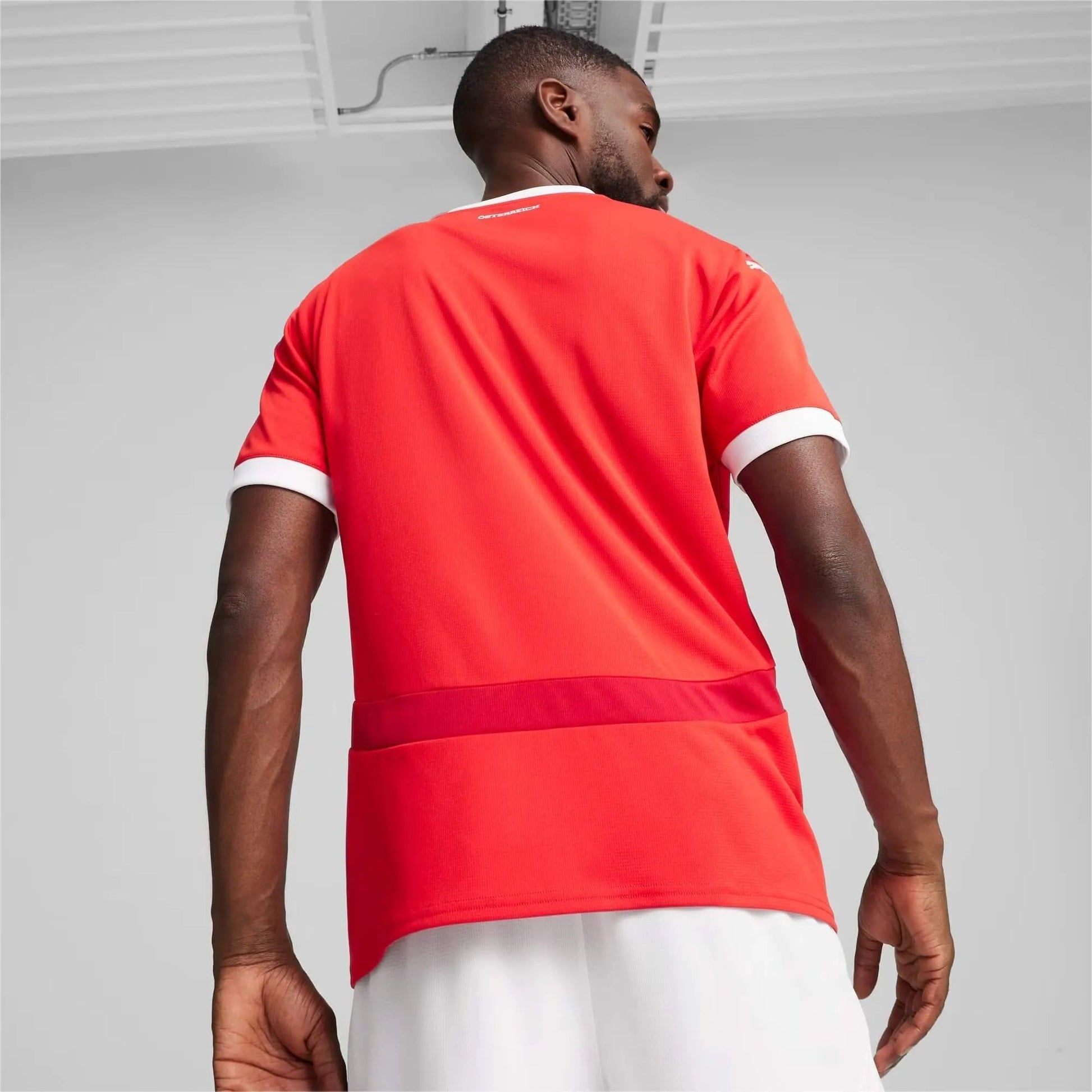 2024-25 Austria Men's Stadium Home Soccer Jersey