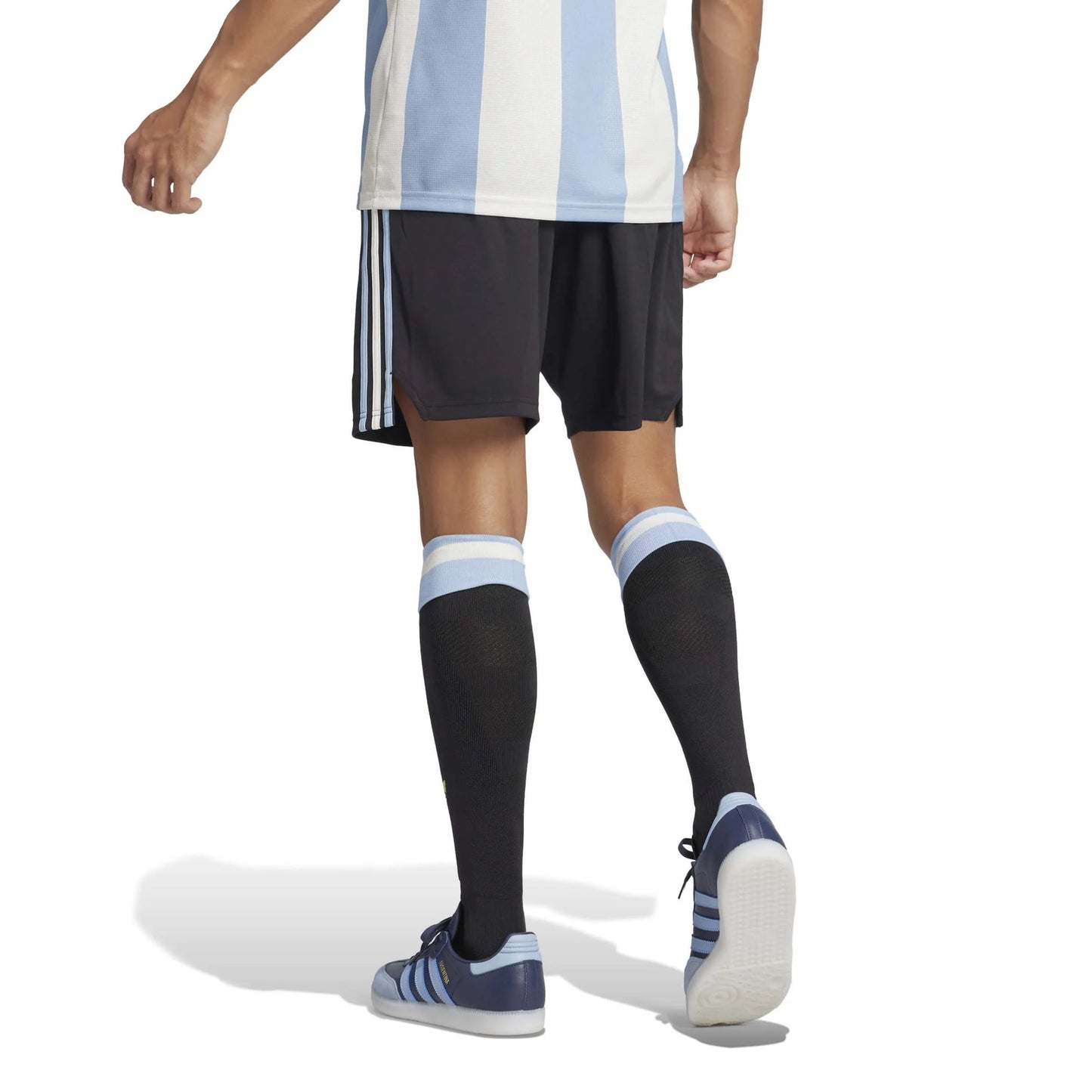2025 Argentina Men's 50th Anniversary Soccer Shorts Black