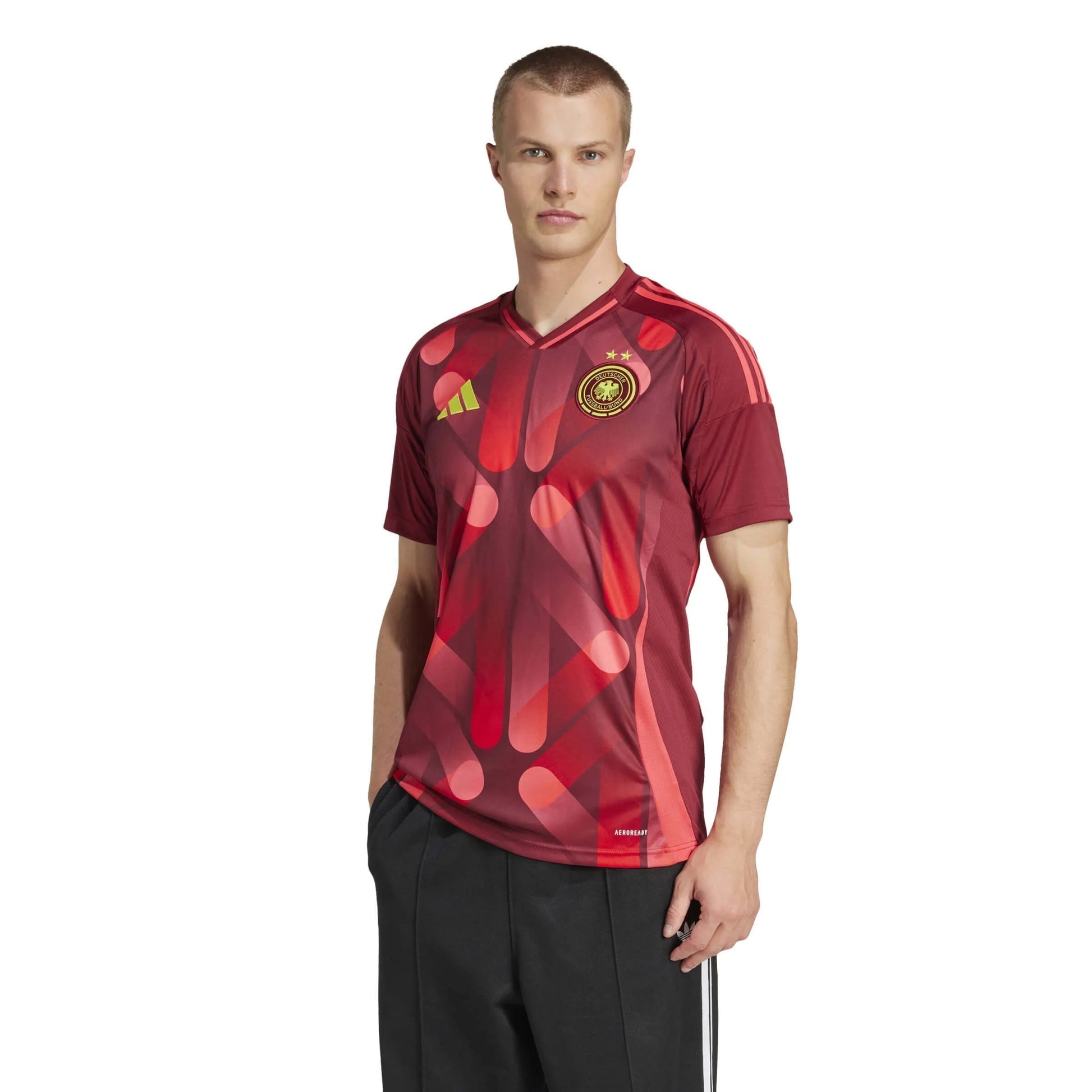 2025 Germany Women's (Men's Cut) Stadium Away Soccer Jersey