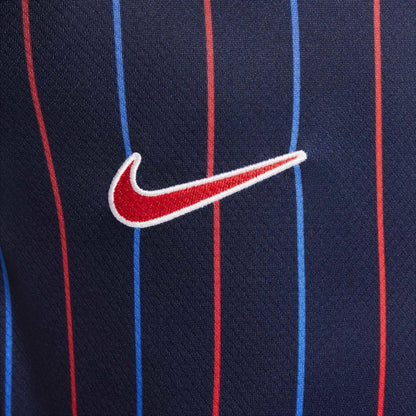 2025 USA Youth Stadium Away Soccer Jersey Obsidian/Challenge Red