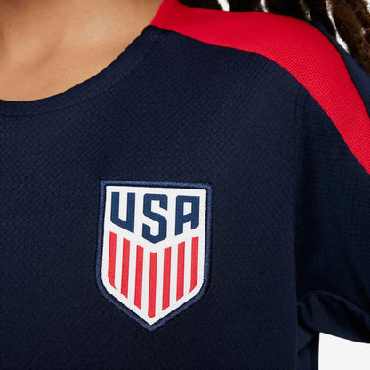 2025 USA Youth Dri-Fit Short-Sleeve Knit Top