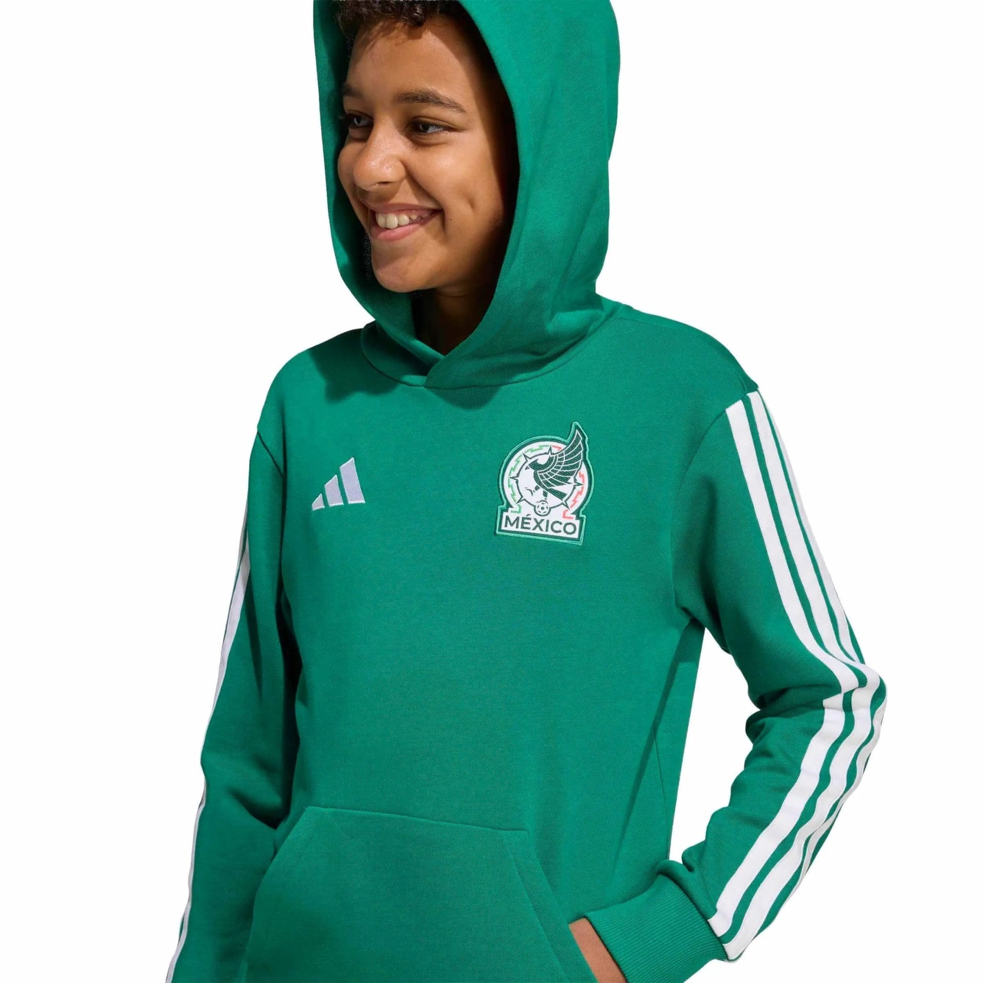 2026 Mexico Youth Hoodie Bold Green