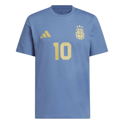 2026 Argentina Men's Messi Name And Number Tee