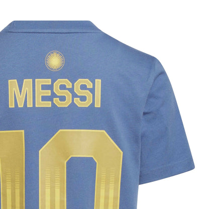 2026 Argentina Youth Messi Name And Number Tee