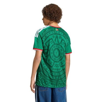 2026 Mexico Youth Stadium Home Soccer Jersey