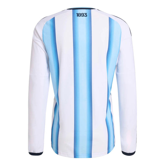2026 Argentina Men's Authentic Home Long-Sleeve Soccer Jersey