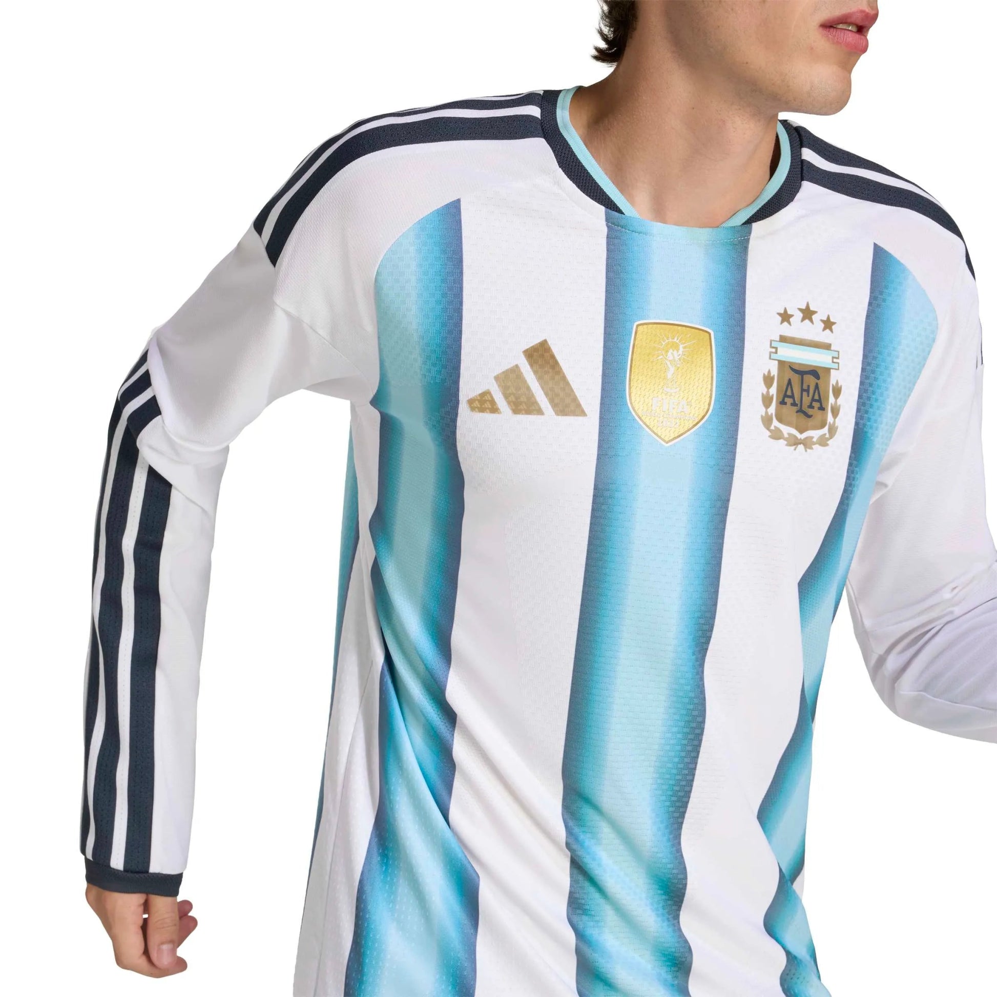 2026 Argentina Men's Authentic Home Long-Sleeve Soccer Jersey