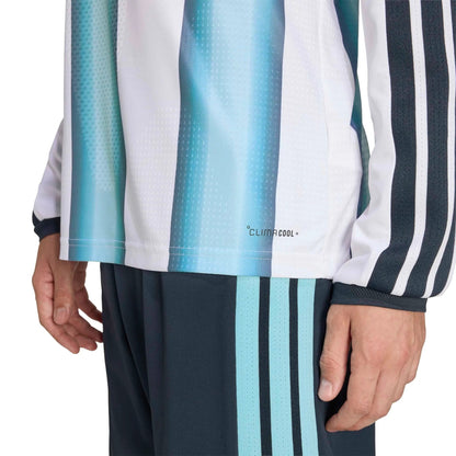 2026 Argentina Men's Authentic Home Long-Sleeve Soccer Jersey