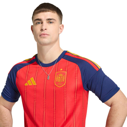 2026 Spain Men's Stadium Home Soccer Jersey