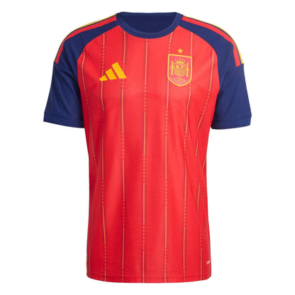 2026 Spain Men's Authentic Home Soccer Jersey Vivid Red