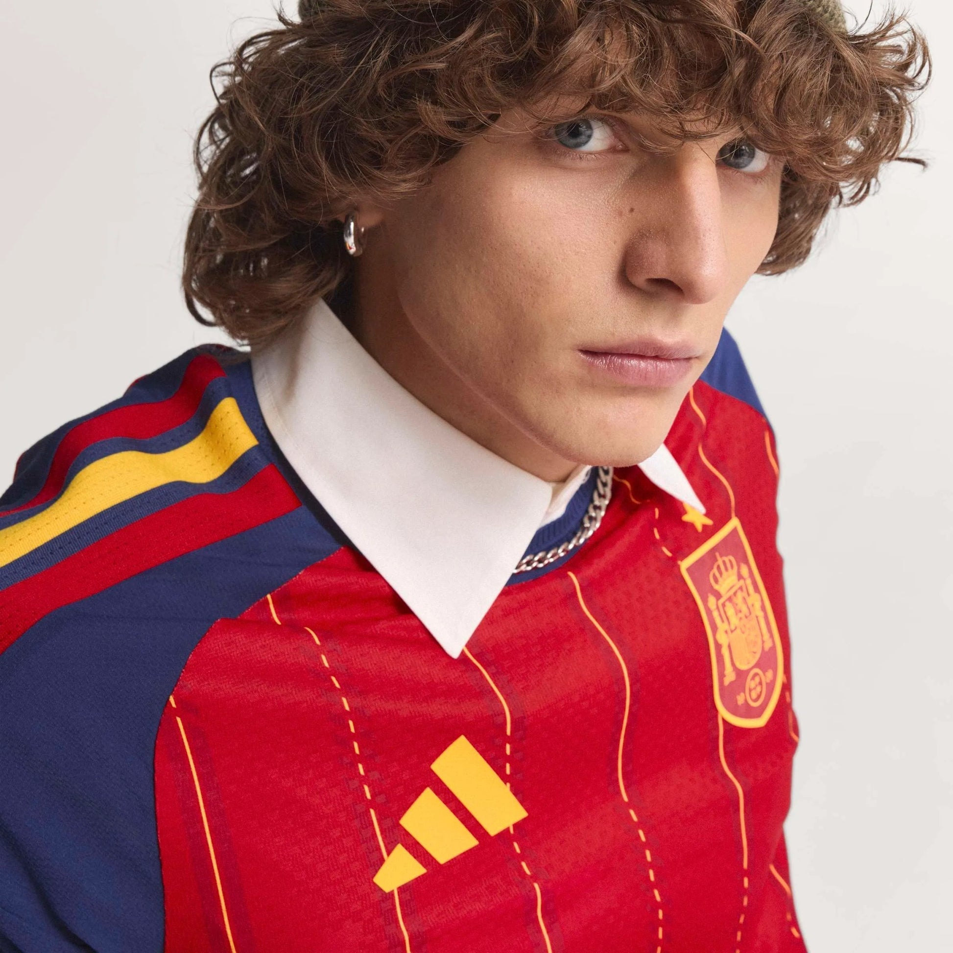 2026 Spain Men's Authentic Home Soccer Jersey