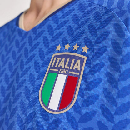 2026 Italy Men's Authentic Home Soccer Jersey Bold Blue