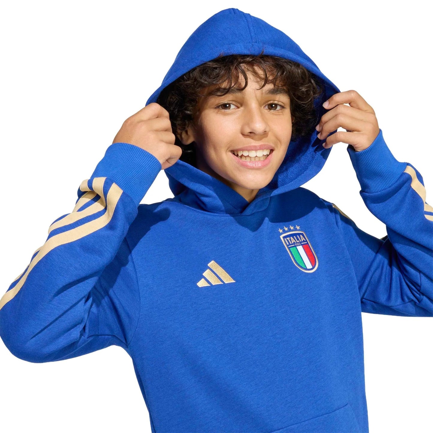 2026 Italy Youth DNA Hoodie Bold Blue