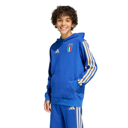 2026 Italy Youth DNA Hoodie Bold Blue