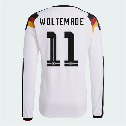 2026 Germany Men's Authentic Home Long-Sleeve Soccer Jersey