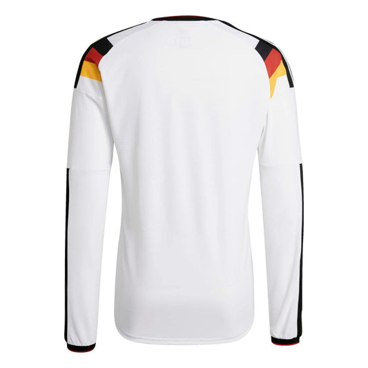 2026 Germany Men's Authentic Home Long-Sleeve Soccer Jersey White