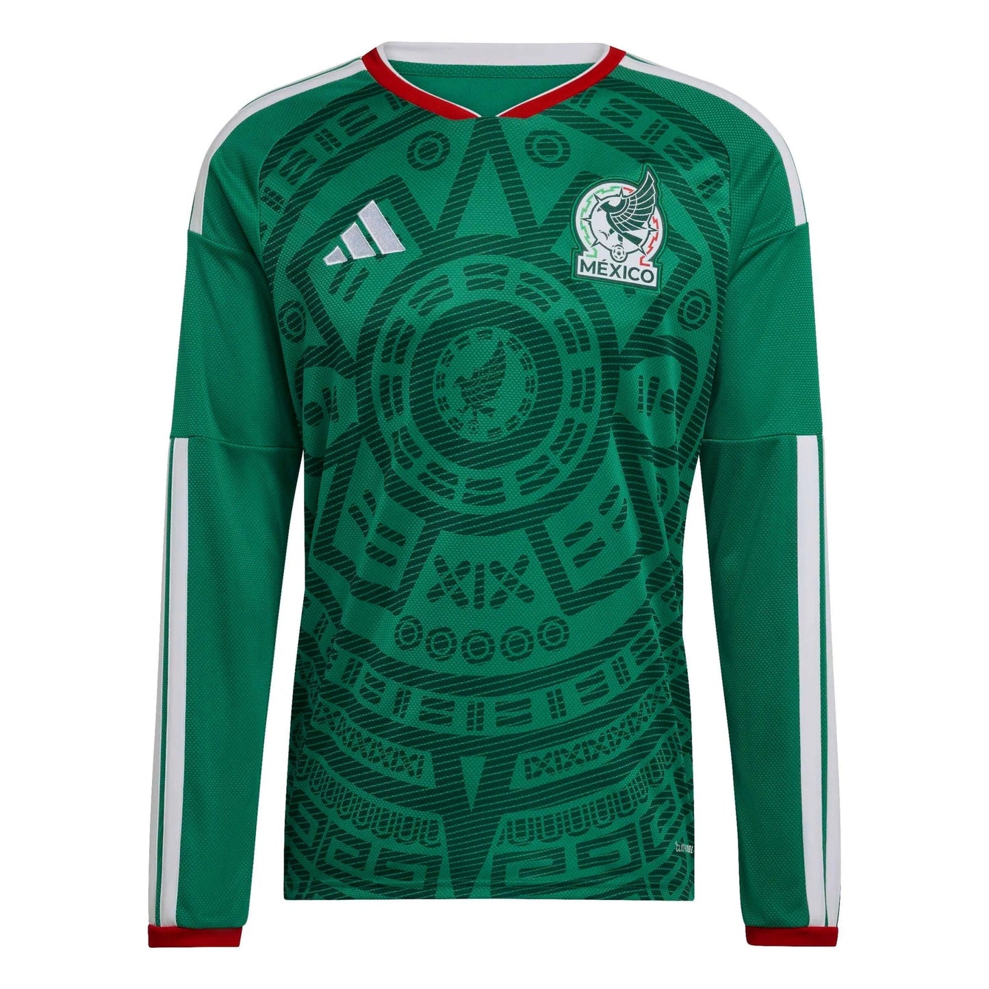 2026 Mexico Men's Stadium Home Long-Sleeve Soccer Jersey
